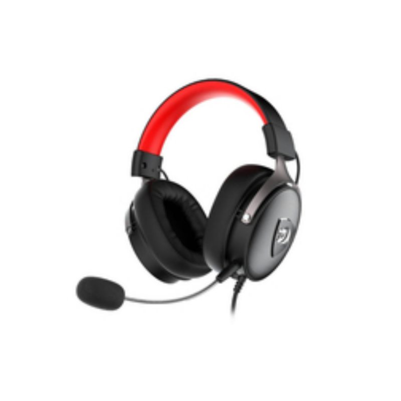 Auricular Gamer Redragon H520 Icon Multiplataforma Para PS4 PC Color Negro y Rojo