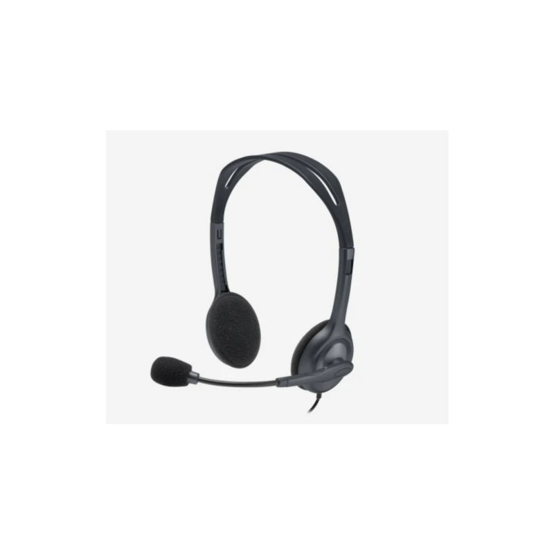 Auricular Vincha Headset Logitech H111 Micrófono 3.5mm