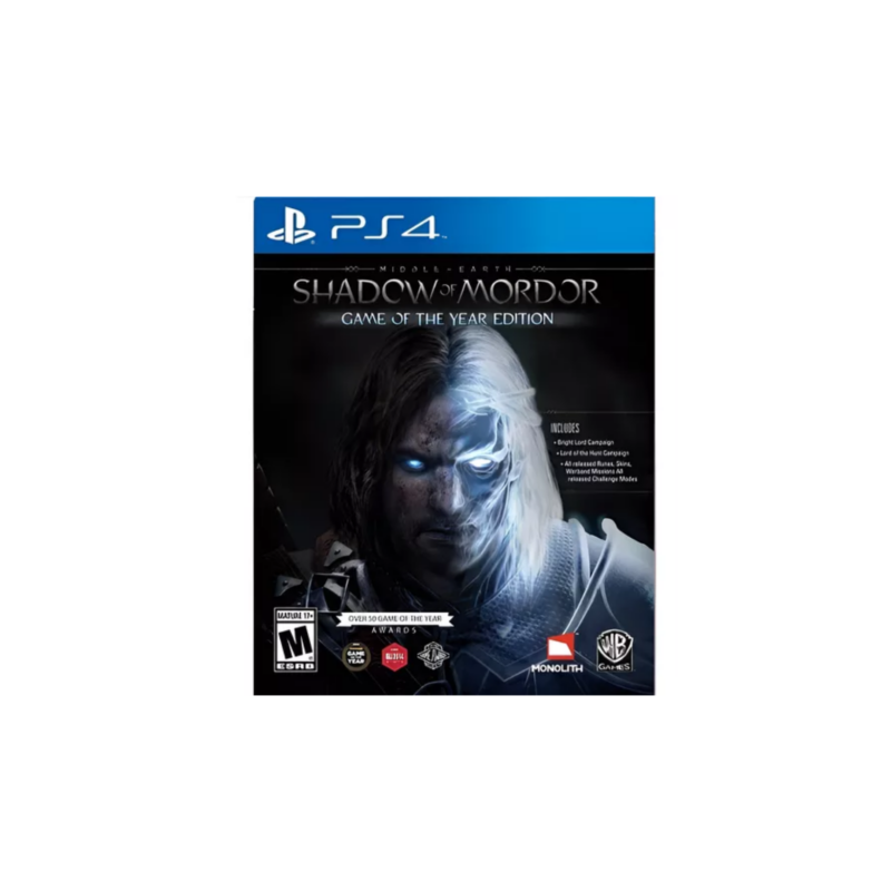 Shadow Of Mordor Game Of The Year Edition PS4