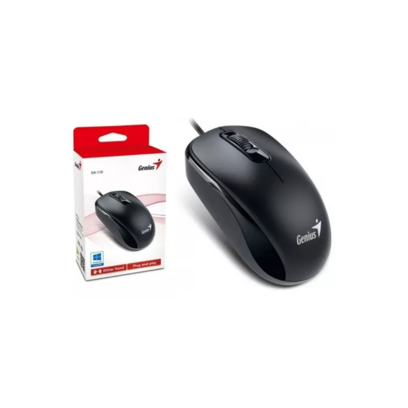 Mouse Genius Dx 120 Usb Optico Ambidiestro Notebook PC