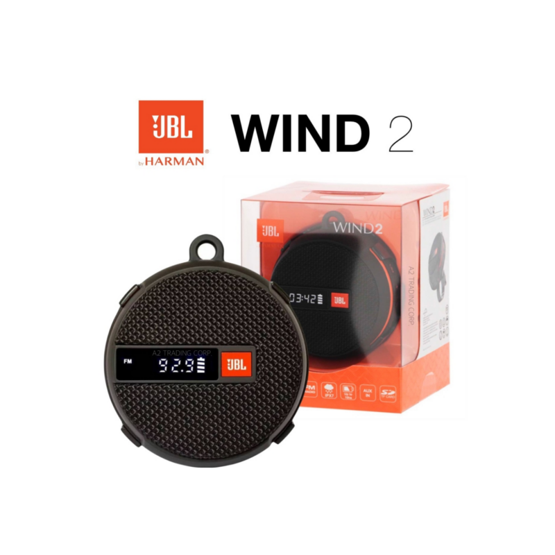 Parlante Jbl Wind 2 Waterproof Ipx7 Radio Fm Bluetooth