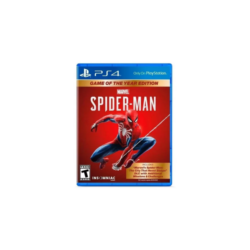 Spiderman Goty PS4
