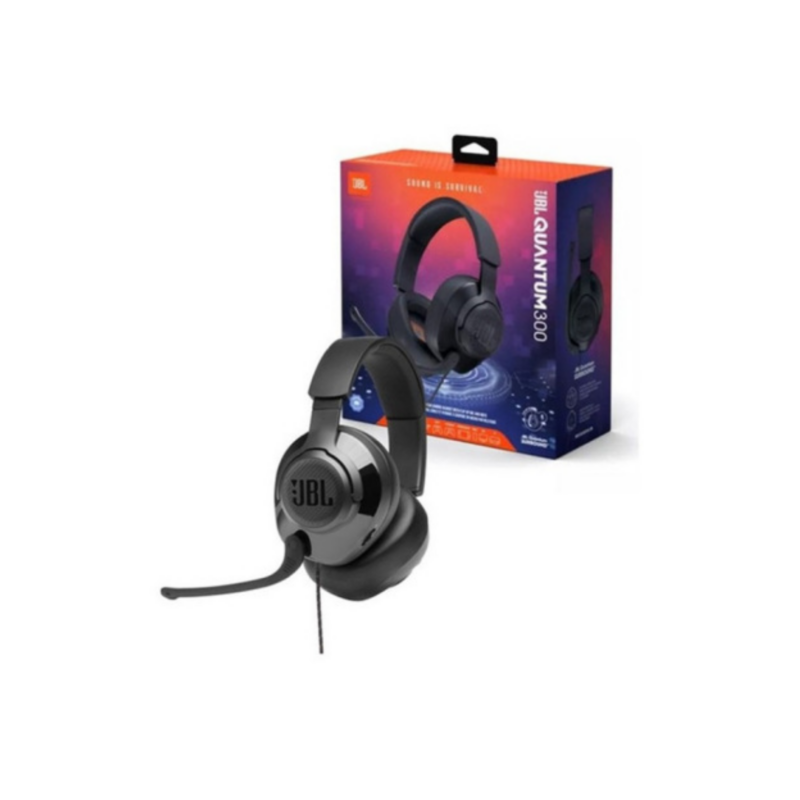 Auriculares Gamer Quantum 300 Headphone Color Negro