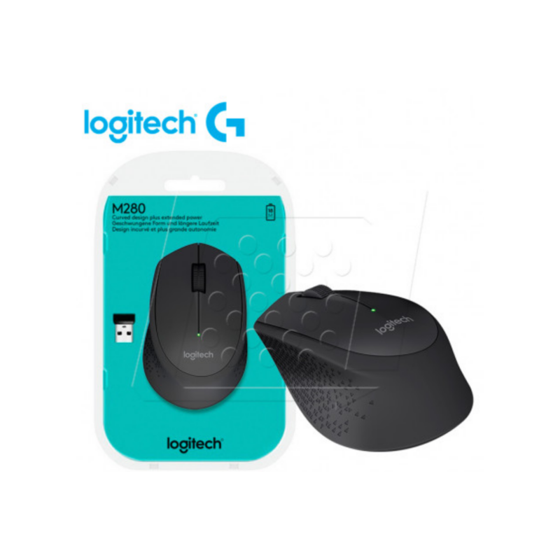 Mouse Bluetooth Logitech M240 Negro - Silencioso Inalambrico