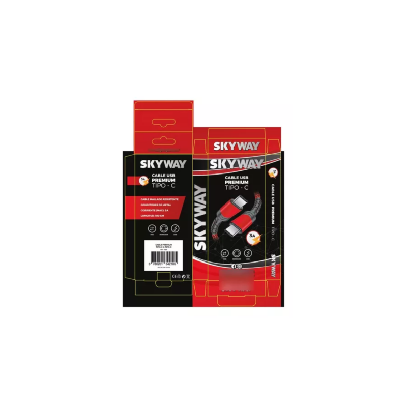 Cable Tipo C Tipo C Mallado Reforzado Skyway Carga Rapida